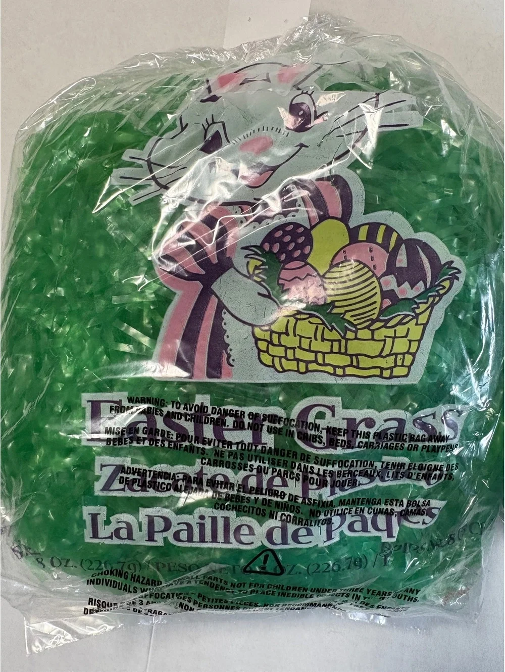 Two bags of Easter grass